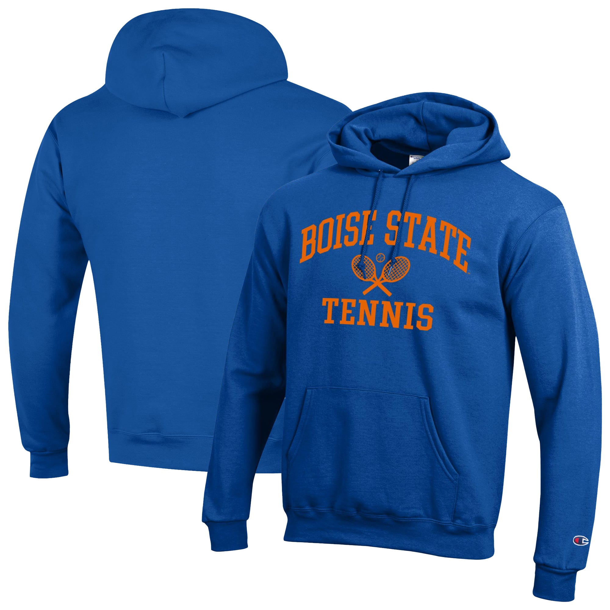 Men's Champion  Royal Boise State Broncos Powerblend Pullover Hoodie