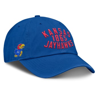 Men's Fanatics Royal Kansas Jayhawks Archer Adjustable Hat