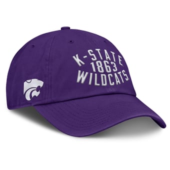 Men's Fanatics Purple Kansas State Wildcats Archer Adjustable Hat