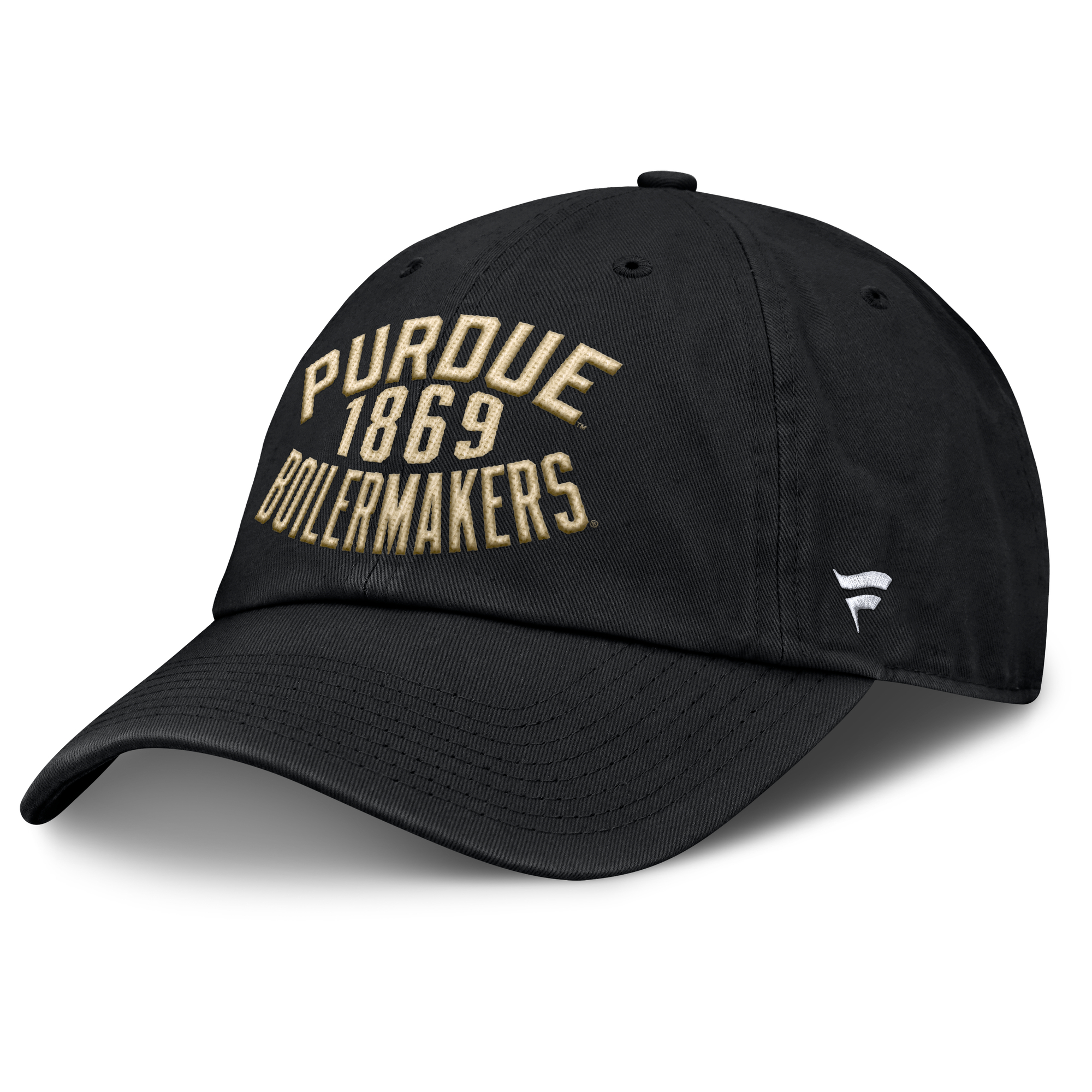 Men’s Fanatics Black Purdue Boilermakers Archer Adjustable Hat Men’s Fanatics Black Purdue Boilermakers Archer Adjustable Hat