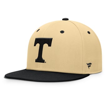 Men's Fanatics Khaki/Black Tennessee Volunteers Balance Fitted Hat