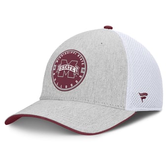Men's Fanatics  Heather Gray Mississippi State Bulldogs Trigger Flex Hat