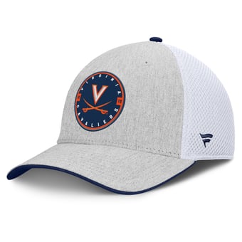 Men's Fanatics  Heather Gray Virginia Cavaliers Trigger Flex Hat