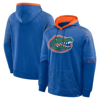 Men's Fanatics Royal Florida Gators Quad Defender Pullover Hoodie