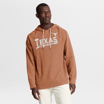 Men's Fanatics Texas Orange Texas Longhorns Hometown Premium Huddle Up Long Sleeve Hoodie T-Shirt