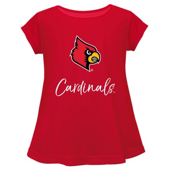 Youth Vive La Fete  Red Louisville Cardinals A-Line Top