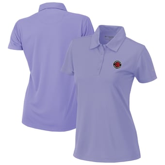 Women's Columbia Lavender Toronto Raptors Omni-Wick Birdie Polo