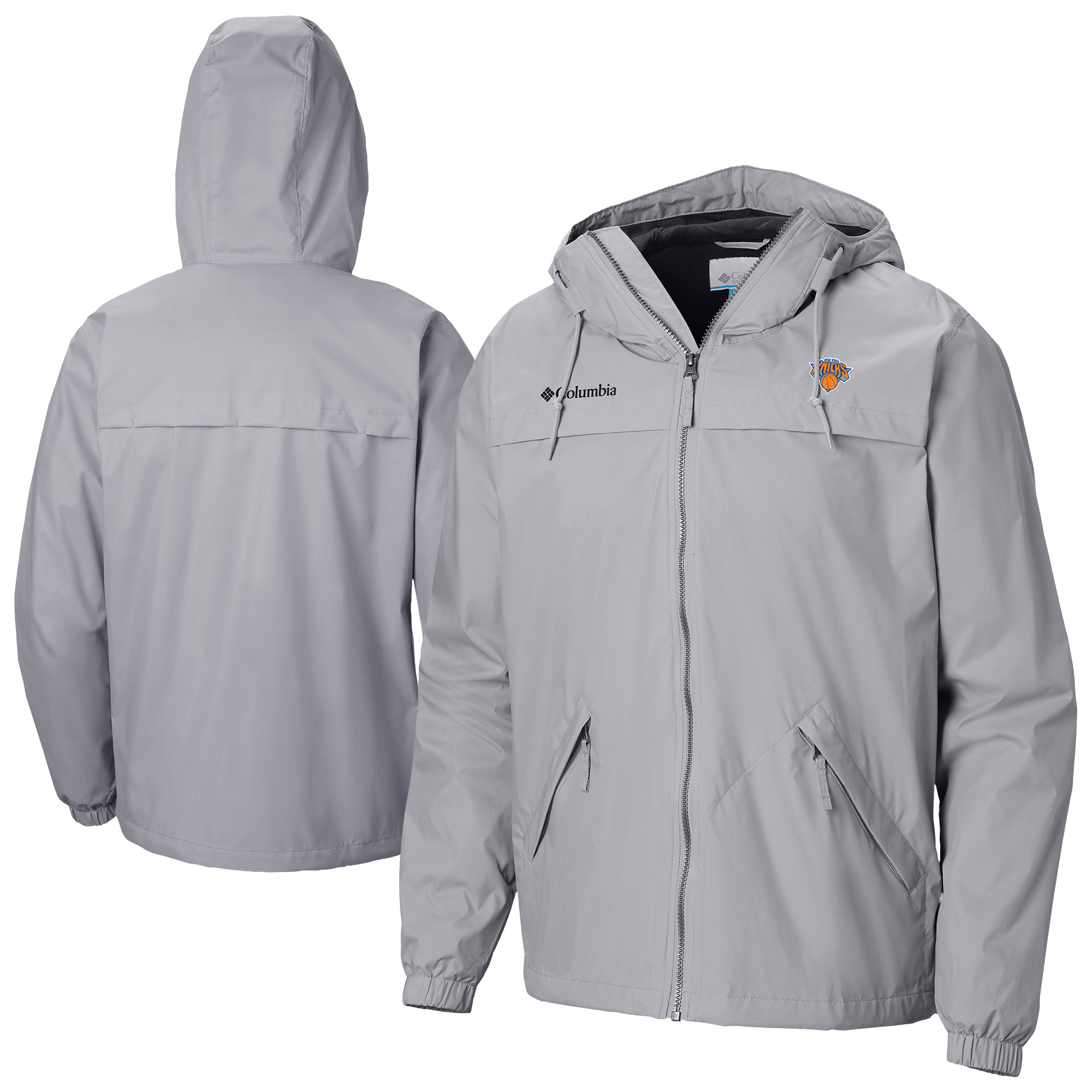 Men’s Columbia Gray New York Knicks Oroville Creek Lined Full-Zip Jacket Men’s Columbia Gray New York Knicks Oroville Creek Lined Full-Zip Jacket