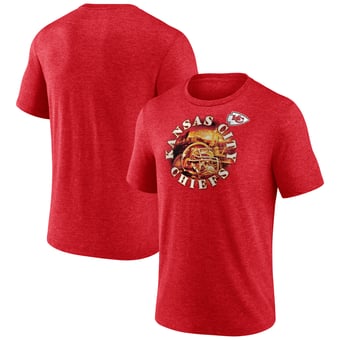 Men's Red Kansas City Chiefs Sporting Chance Tri-Blend T-Shirt