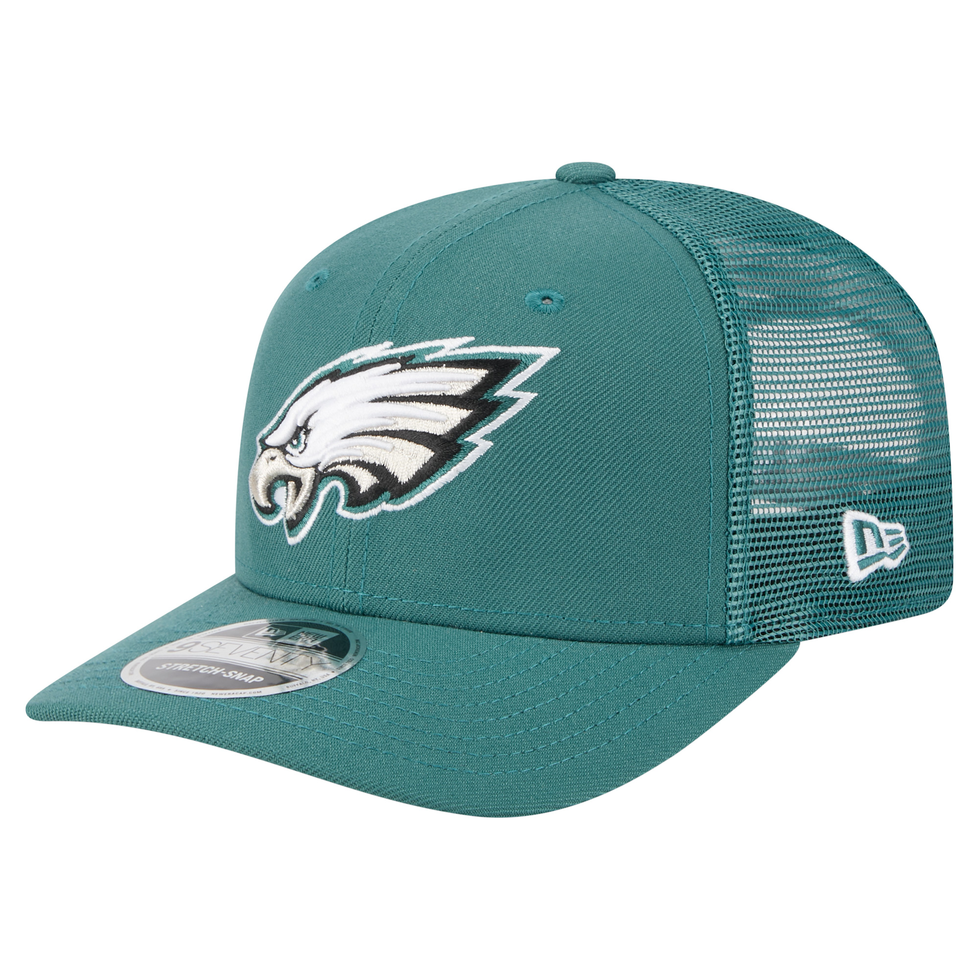 Men's New Era Midnight Green Philadelphia Eagles Team Collection 9SEVENTY Stretch-Snap Adjustable Hat