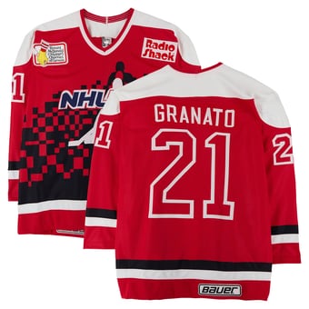Tony Granato Team USA Game-Used #21 Red Jersey from the 1994 NHL 4-on-4 Challenge