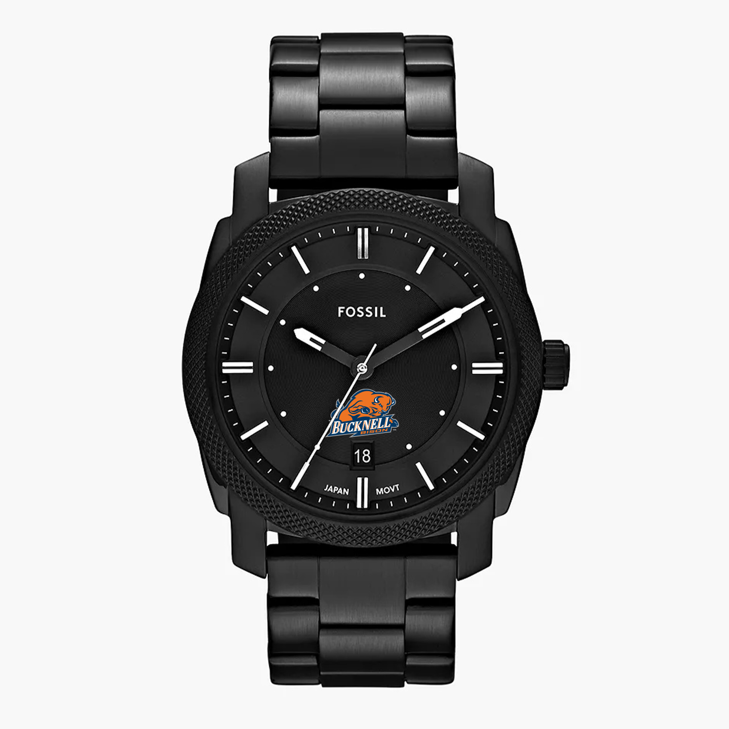 Men's Fossil Bucknell Bison Machine Stainless Steel Watch