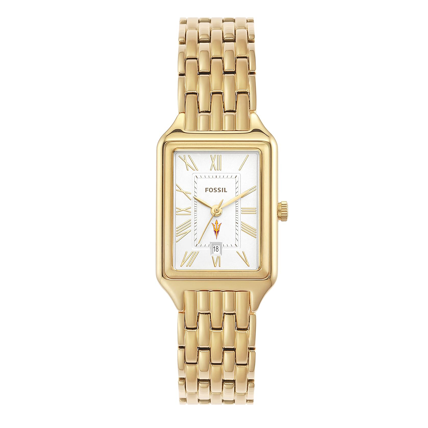 Women's Fossil Arizona State Sun Devils Raquel Stainless Steel Watch
