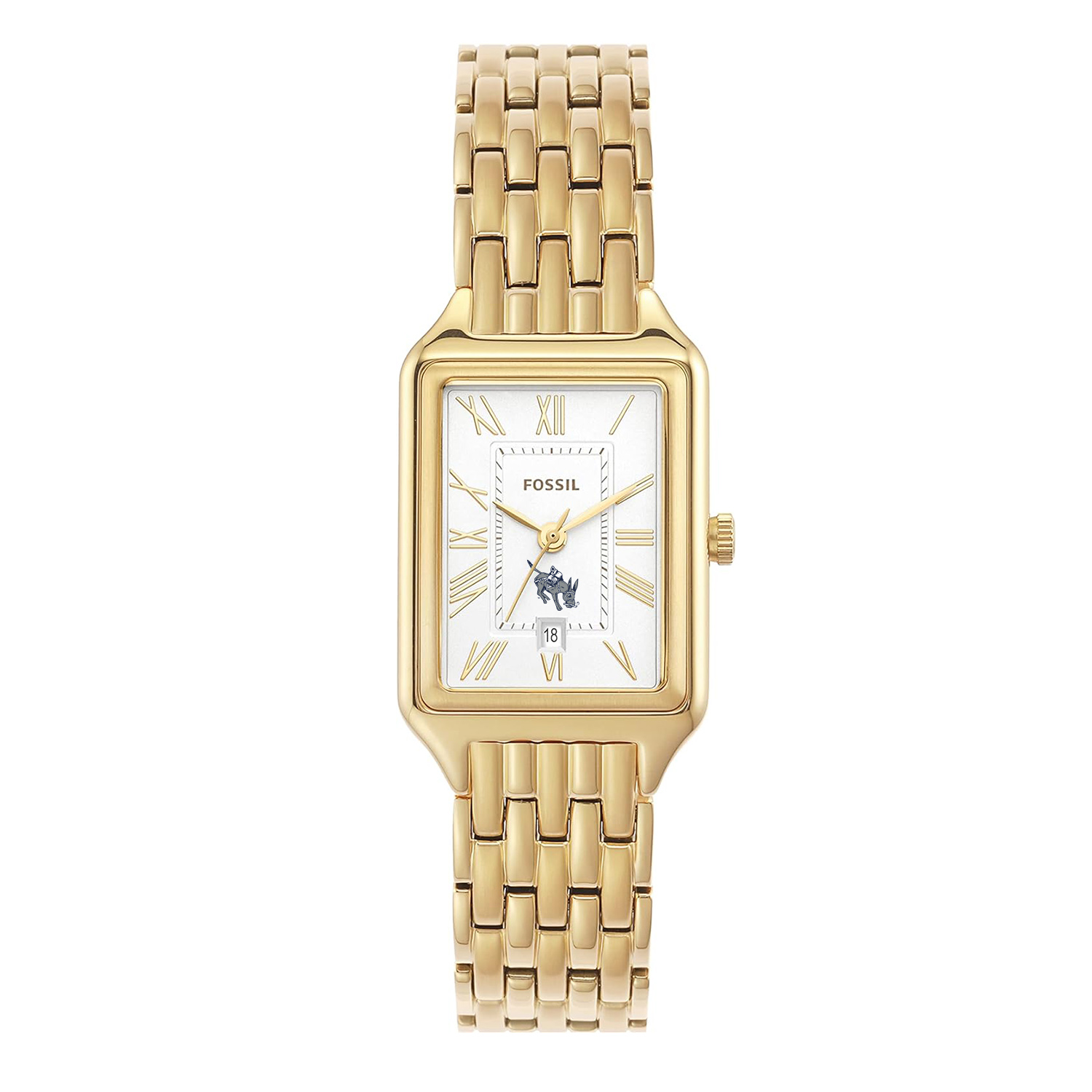 Women's Fossil Colorado School of Mines Orediggers Raquel Stainless Steel Watch