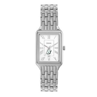 Women's Fossil Binghamton Bearcats Raquel Three-Hand Date Stainless Steel Watch