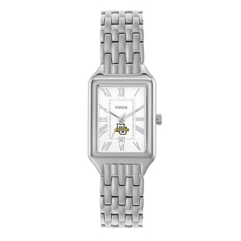 Women's Fossil Marquette Golden Eagles Raquel Three-Hand Date Stainless Steel Watch