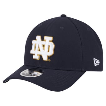 Men's New Era Navy Notre Dame Fighting Irish Team Collective 9FORTY M-Crown Adjustable Hat