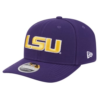 Men's New Era  Purple LSU Tigers Team Collective 9SEVENTY Stretch-Snap Adjustable Hat