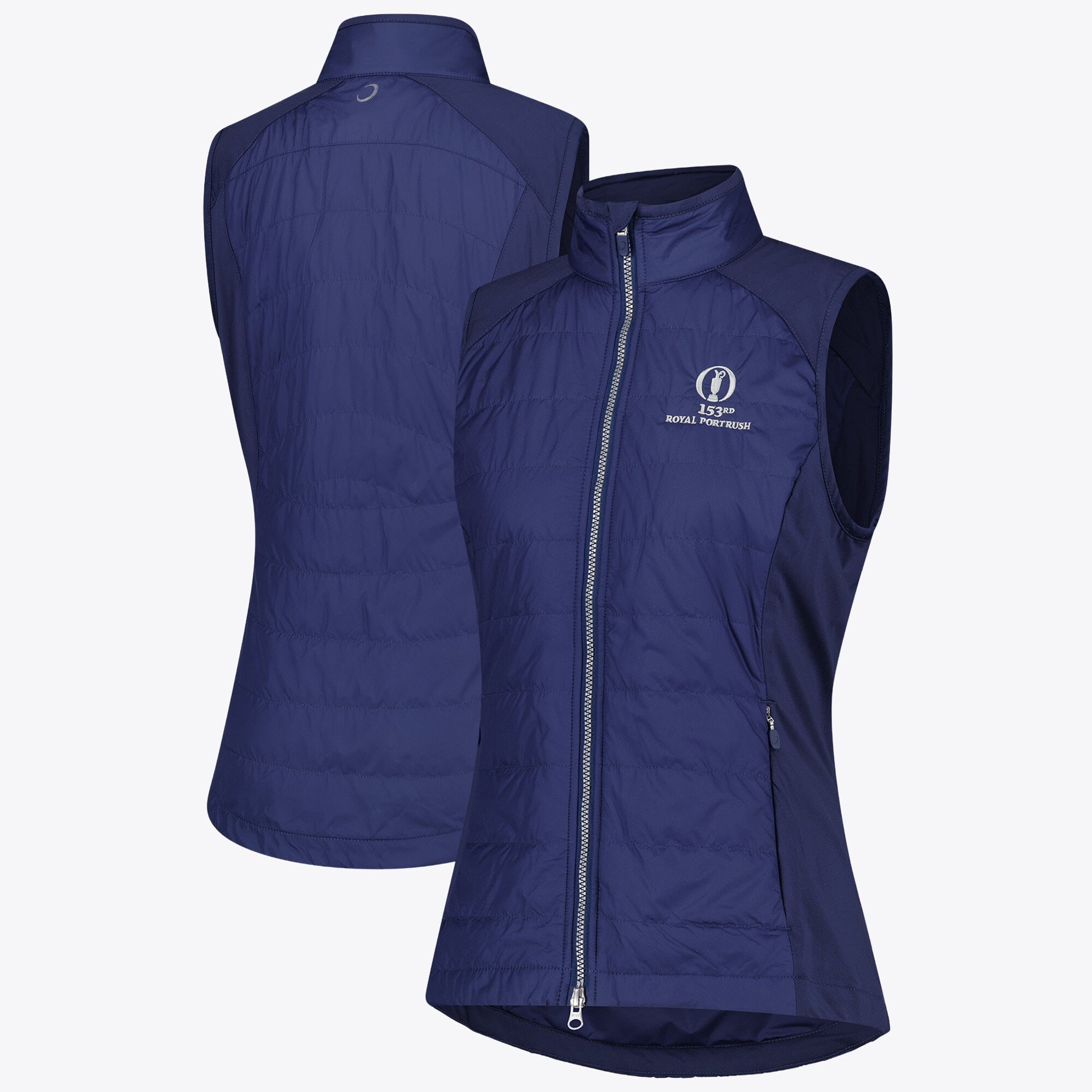 Veste The 153rd Open Royal Portrush Zero Restriction Tess - Blu Navy - Donna