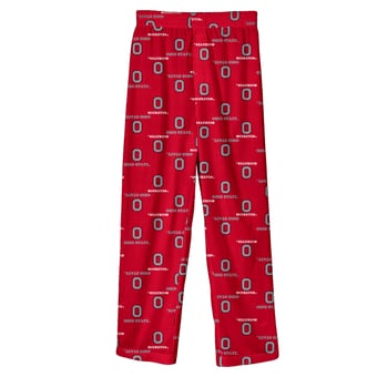 Toddler Outerstuff Scarlet Ohio State Buckeyes All-Over Team Logo Pants