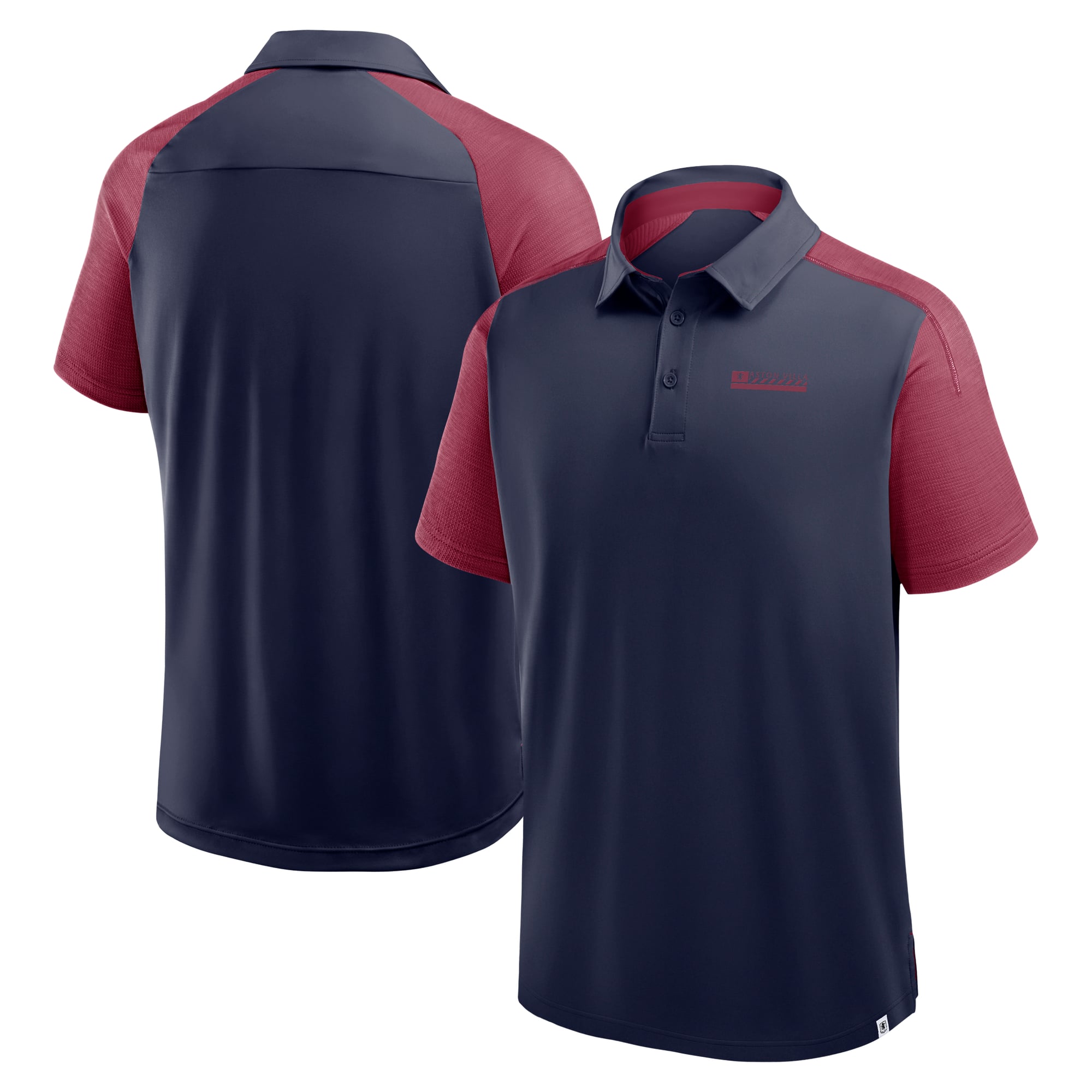 Aston Villa Defender Polo Shirt - Maritime Blue - Mens