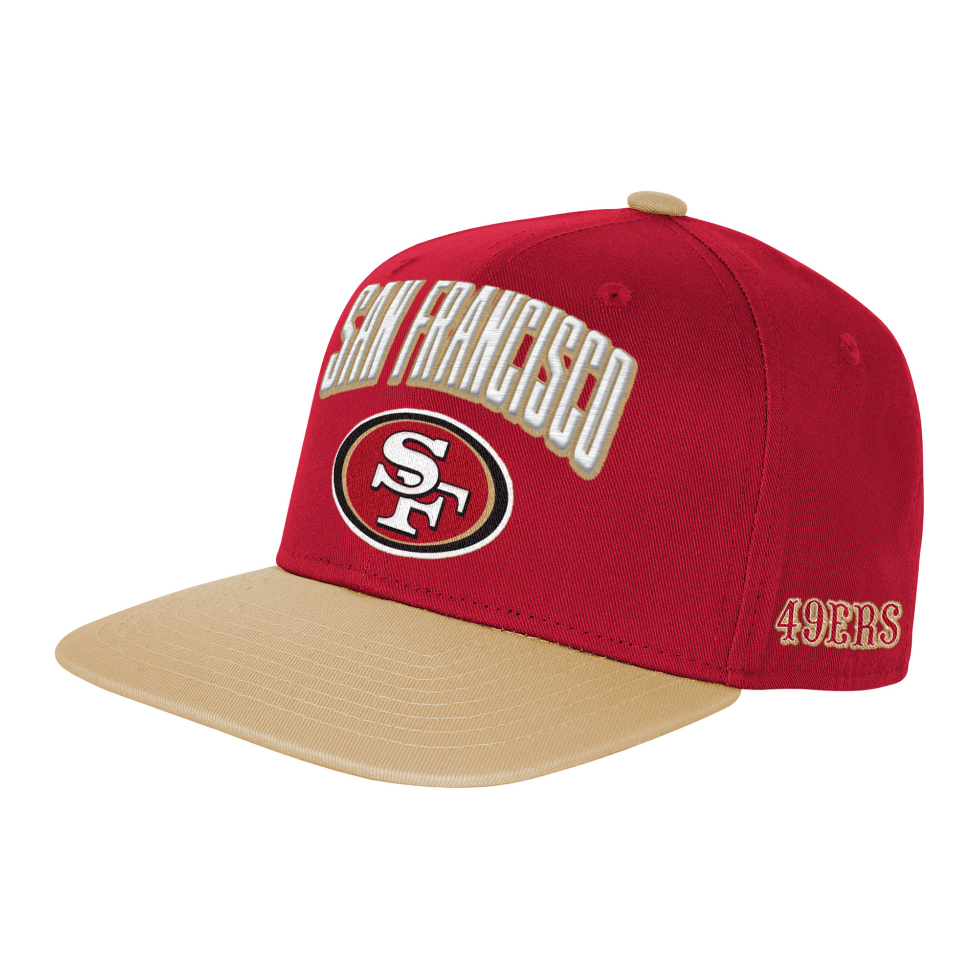 Youth Outerstuff  Scarlet San Francisco 49ers Essentials Snapback Hat