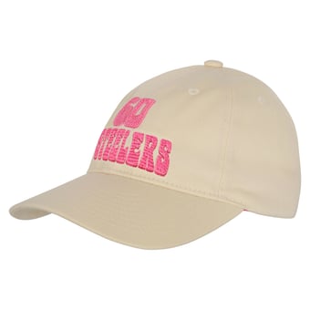 Girls Youth Outerstuff Cream Pittsburgh Steelers Blitz Adjustable Hat