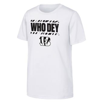 Youth Outerstuff White Cincinnati Bengals Team Spirit T-Shirt
