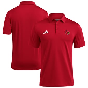 Men's adidas Red Louisville Cardinals Ultimate 365 Polo