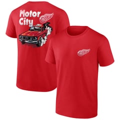 Men's  Red Detroit Red Wings Bring It T-Shirt