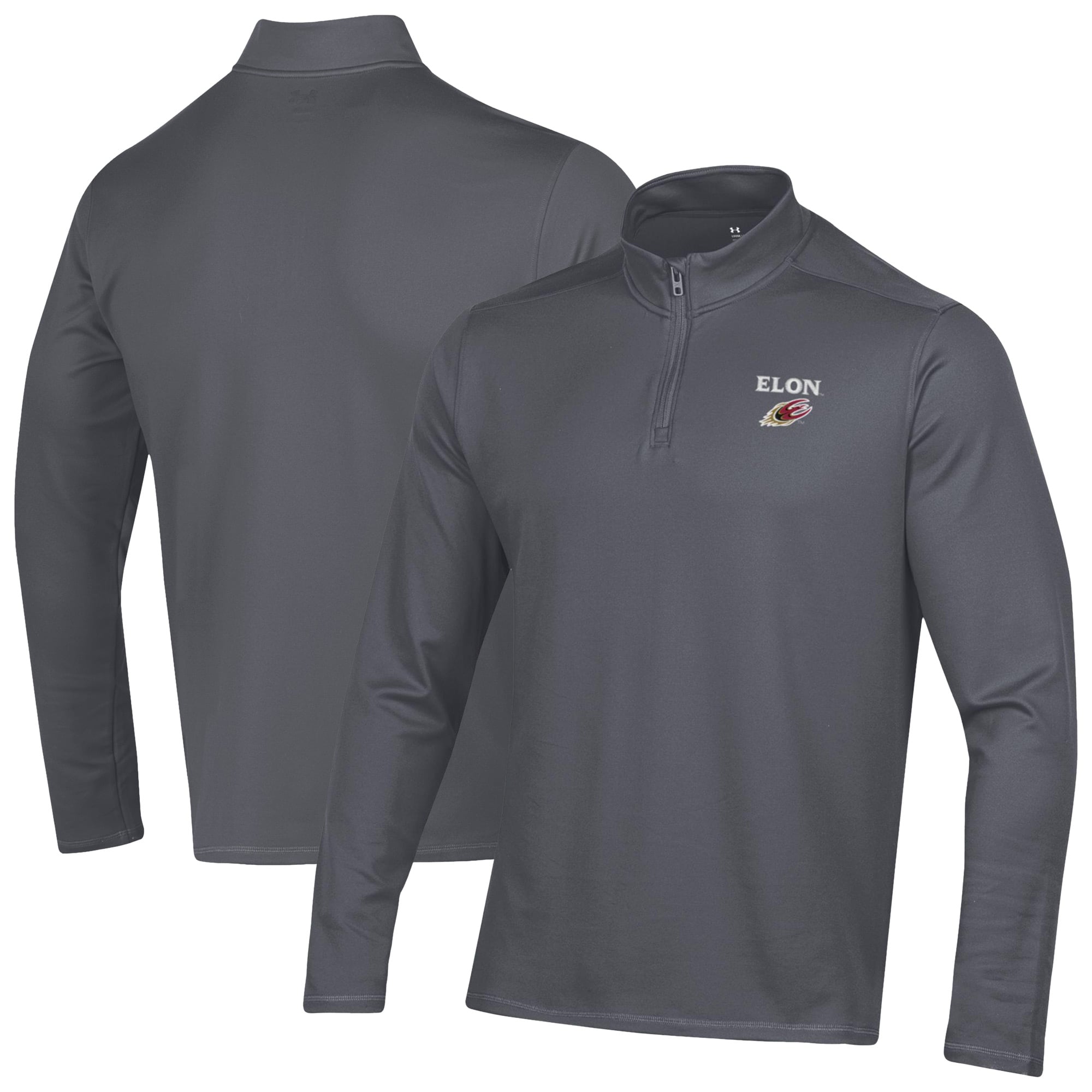 Men's Under Armour  Gray Elon Phoenix Motion Quarter-Zip Jacket