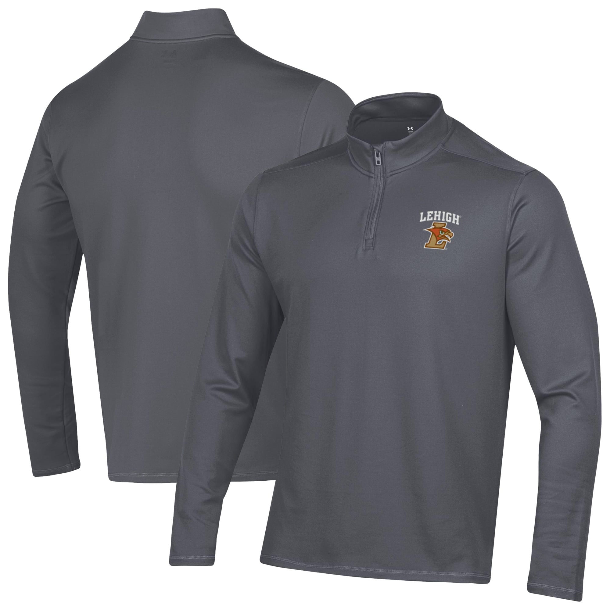 Men's Under Armour  Gray Lehigh Mountain Hawks Motion Quarter-Zip Jacket