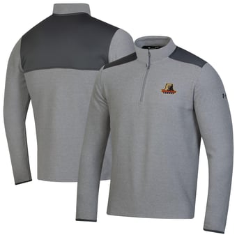 Men's Under Armour  Gray Morgan State Bears CGI Microfleece Quarter-Zip Jacket
