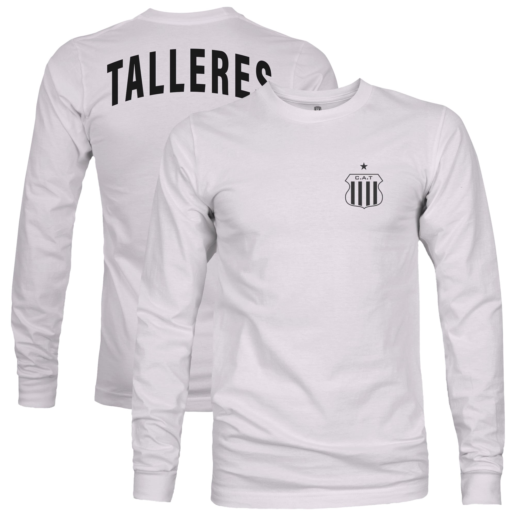 Men's 1863FC  Silver Club Atlético Talleres Arch Long Sleeve T-Shirt