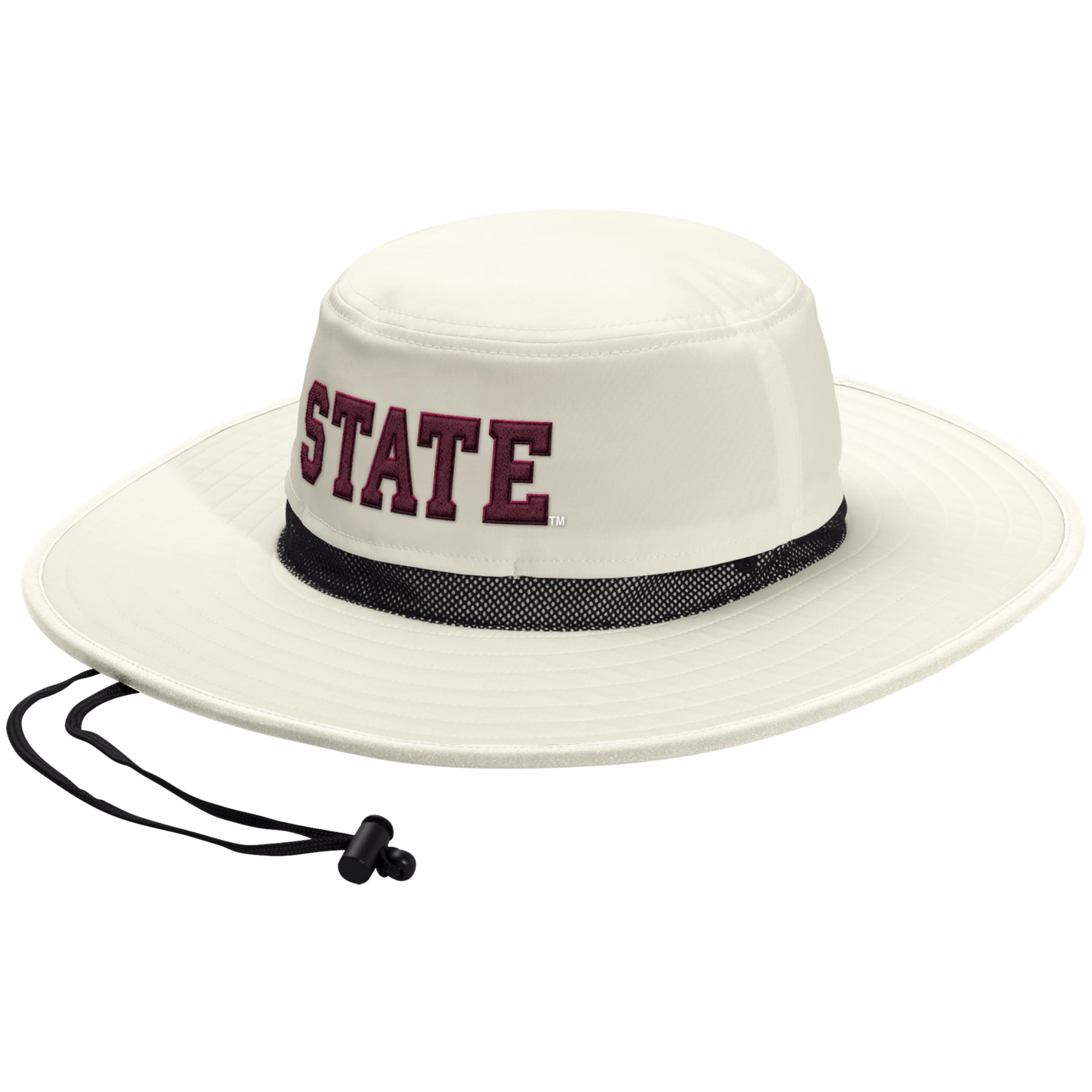 Unisex adidas  Cream Mississippi State Bulldogs Wide Brim Boonie Bucket Hat