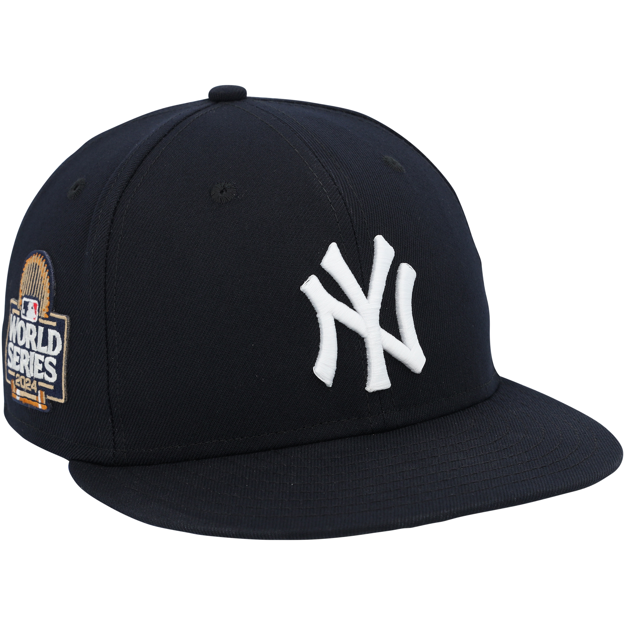 Ian Hamilton New York Yankees Player-Issued Navy New Era Cap vs. Los Angeles Dodgers on October 30, 2024 - World Series Game 5