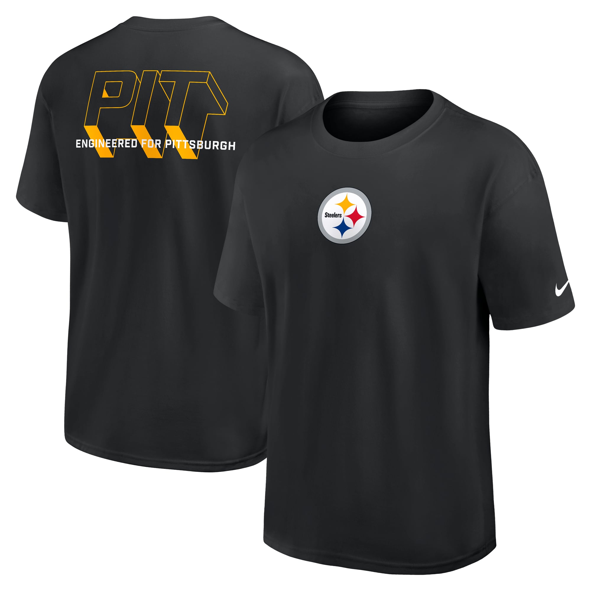Maglietta Pittsburgh Steelers Nike Essential Heavy Max 90 - Uomo