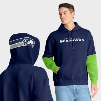 Seattle Seahawks Fanatics RedZone Helmet Hoodie - Mens