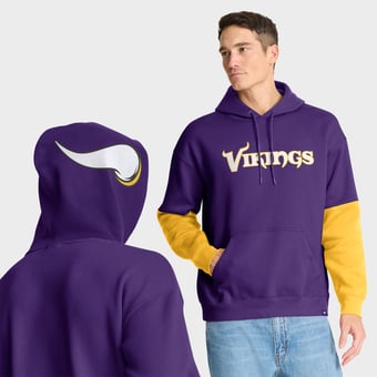 Minnesota Vikings Fanatics RedZone Helmet Hoodie - Mens