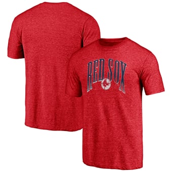 Men's Red Boston Red Sox Line Corps Tri-Blend T-Shirt