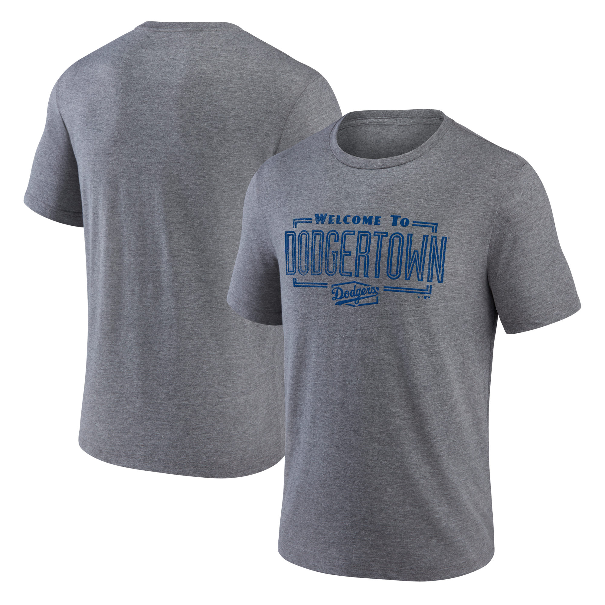 Men’s Heather Gray Los Angeles Dodgers Dodgertown Tri-Blend T-Shirt Men’s Heather Gray Los Angeles Dodgers Dodgertown Tri-Blend T-Shirt