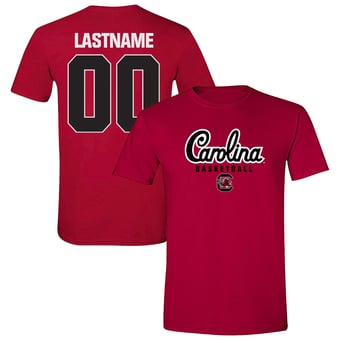 Unisex  Garnet South Carolina Gamecocks NIL Pick-A-Player Women's Basketball Shirsey T-Shirt