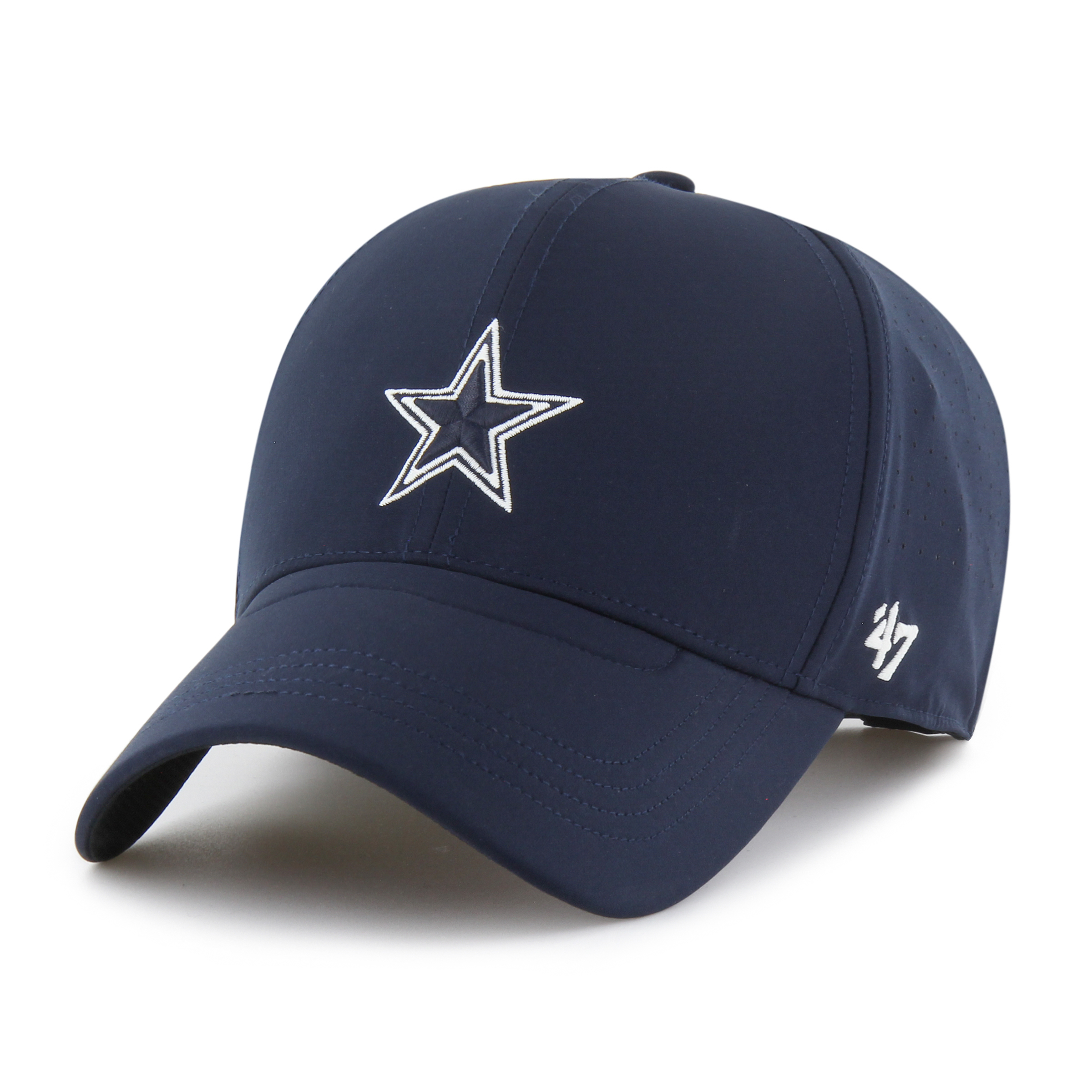 Men's '47 Navy Dallas Cowboys Vent MVP Adjustable Hat