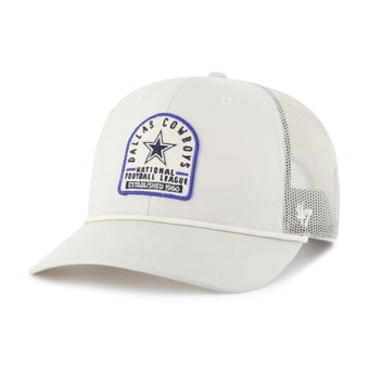 Men's '47 Cream Dallas Cowboys Gravestone Trucker Adjustable Hat