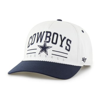 Men's '47  White Dallas Cowboys Roscoe Two-Toned Hitch Adjustable Hat