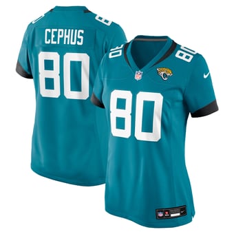Women's Nike Joshua Cephus  Teal Jacksonville Jaguars Team Game Jersey