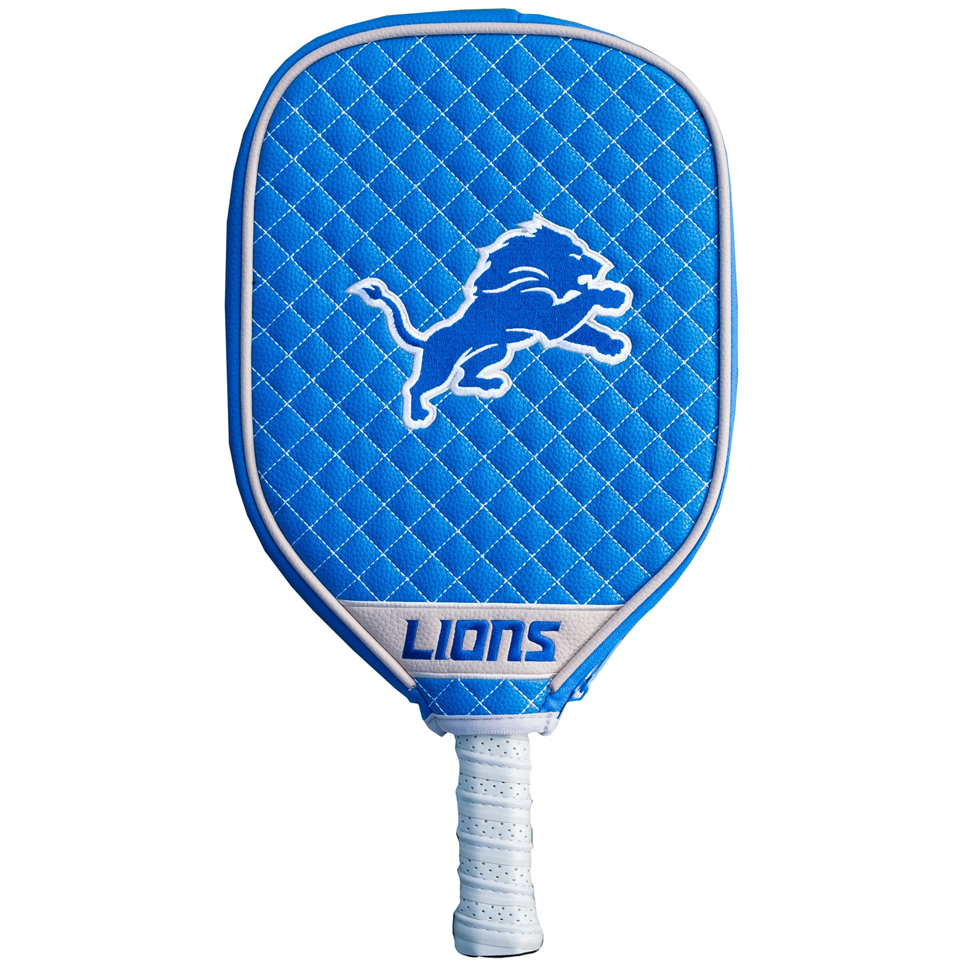 Detroit Lions Quilted Pickleball Paddle Cover