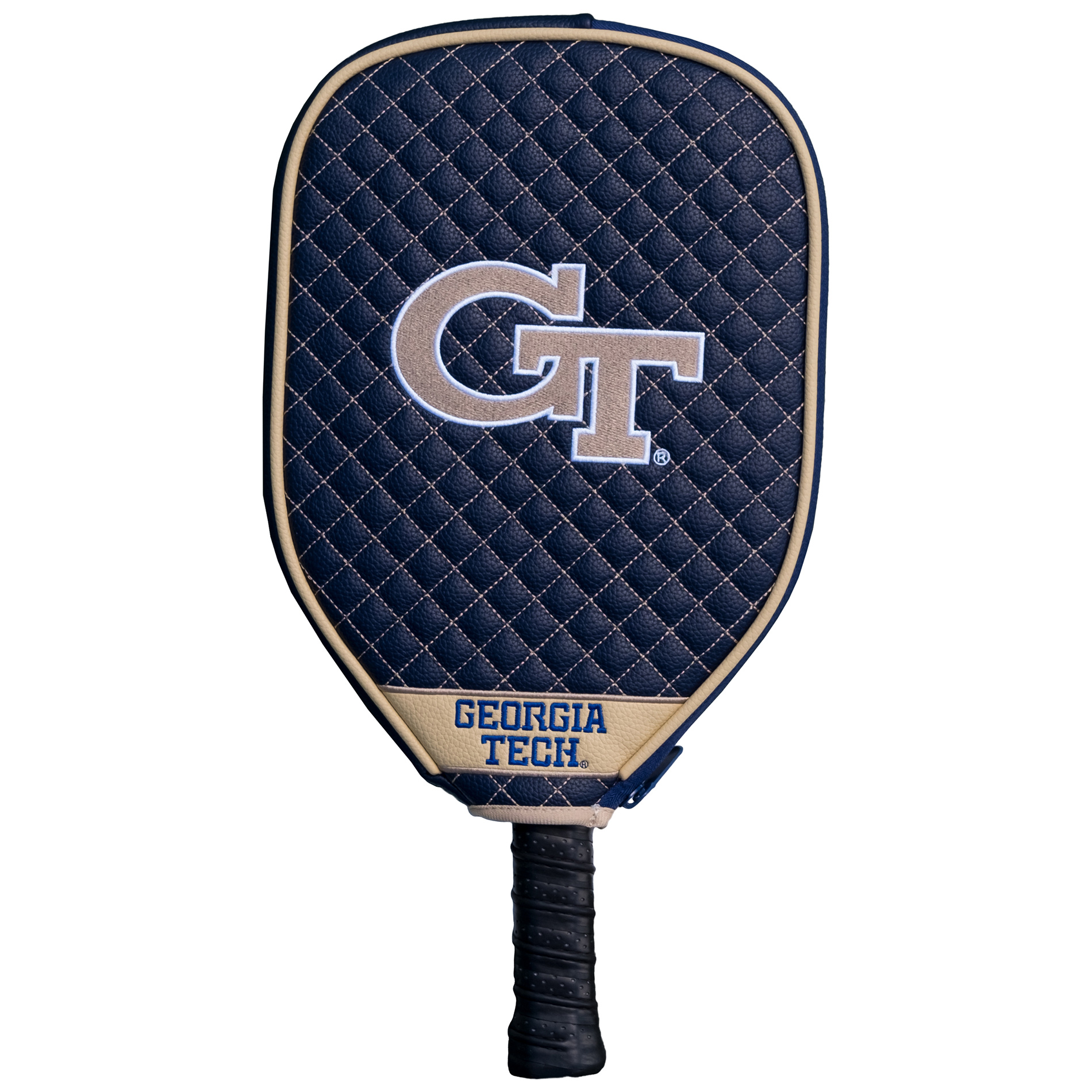 Georgia Tech Yellow Jackets Quilted Pickleball Paddle Cover
