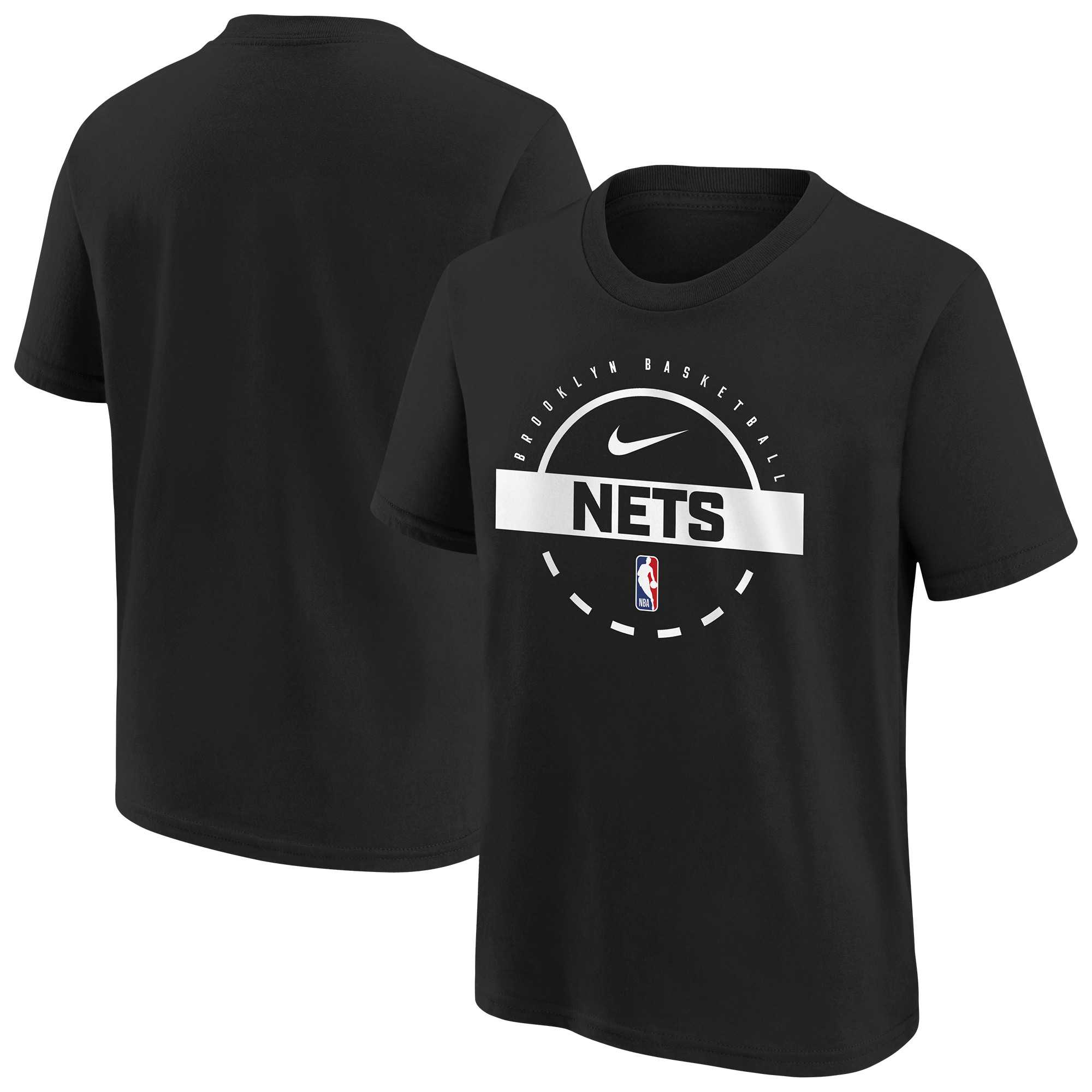 Youth Nike Black Brooklyn Nets Practice T-Shirt Youth Nike Black Brooklyn Nets Practice T-Shirt