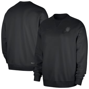 Men's Nike  Black Phoenix Suns Authentic Standard Issue Travel Dri-FIT Sweatshirt